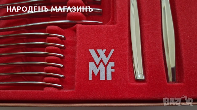 WMF - GERMANY - Сервиз прибори за хранене за 6 човека неръждаема стомана нож ножове вилици лъжици , снимка 15 - Прибори за хранене, готвене и сервиране - 53596531
