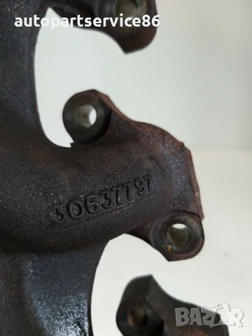 Всмукателен колектор за изпускателни газове за Volvo S60 D5 2.4 (2007) 30637797, снимка 2 - Части - 53794377