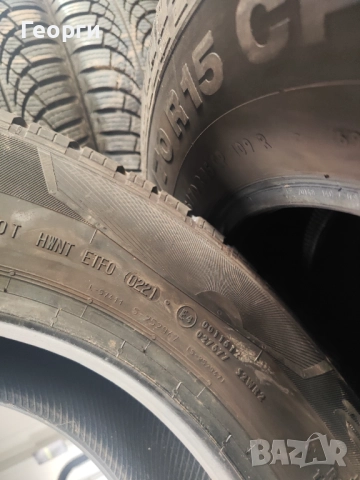 4бр.летни гуми 215/70/15C Continental, снимка 8 - Гуми и джанти - 52850048