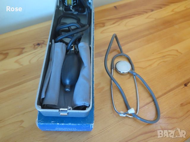 Mercurial Sphygmomanometer колекционерски апарат за кръвно,живачен, Japan, снимка 7 - Антикварни и старинни предмети - 46527879