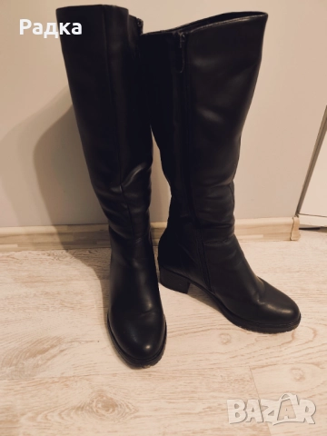 Дамски кожени ботуши размер 40/41