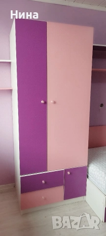 Двойно детско обзавеждане , снимка 6 - Спални и легла - 53255468