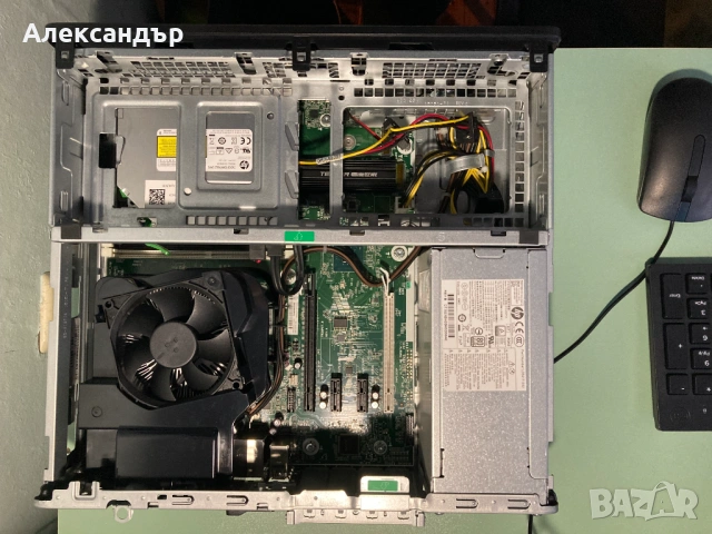 HP EliteDesk 800 G5 SFF | i5-9500 | 8GB DDR4 | 256GB NVMe | DVDRW, снимка 5 - Работни компютри - 53936220