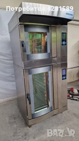 Немски конвектомати-фурни за хлебни и сладкарски изделия Wiesheu за 10 и 5 тави