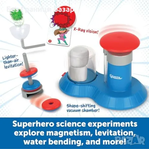 Нов Детски научен комплект със супергерои STEM и забавни експерименти, снимка 2 - Образователни игри - 47519488