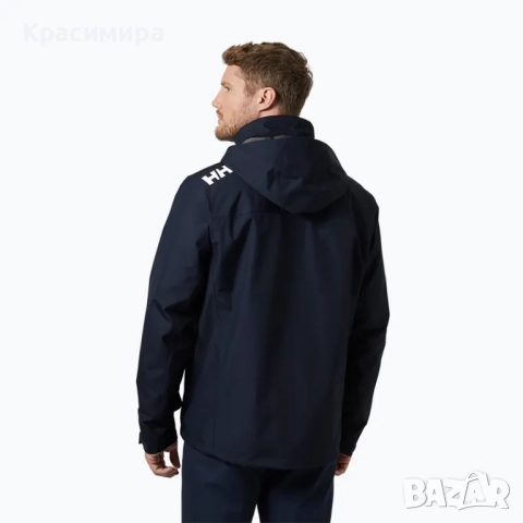 Мъжко ветроходно яке Helly Hansen Crew Hooded Midlayer 2 navy, снимка 4 - Якета - 52928849