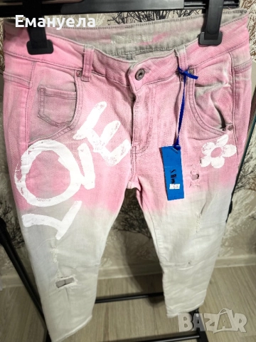 Дамски дънки по модел на Pause