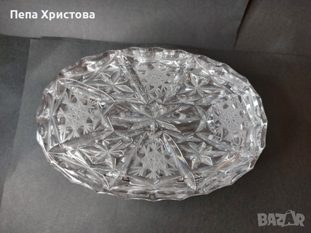 Кутия за бижута от оловен чешки кристал, снимка 3 - Декорация за дома - 45031196