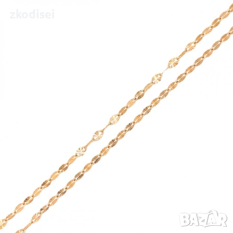 Златен синджир 2,91гр. 48,0см. 14кр. проба:585 модел:32129-1
