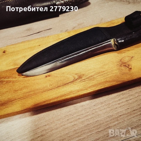 Стар касапски Габровски Нож, П.Денев, снимка 12 - Колекции - 51427336