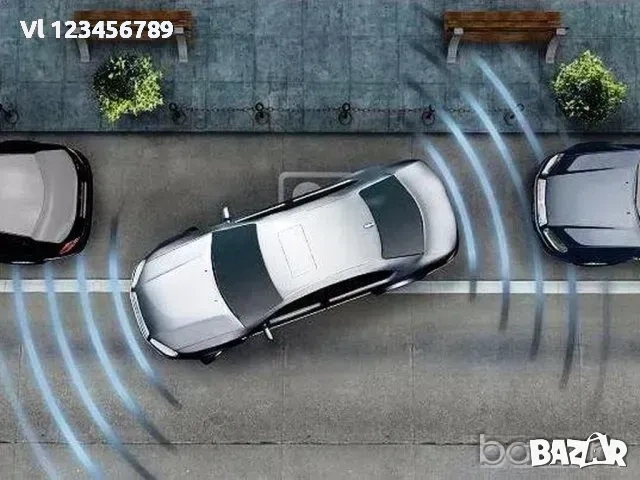 Парктроник нов - 2 модела, с 4 или с 8 датчика