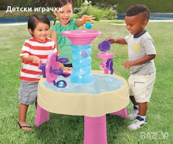 Детски аквапарк Little Tikes, розов, занимателна играчка с вода
