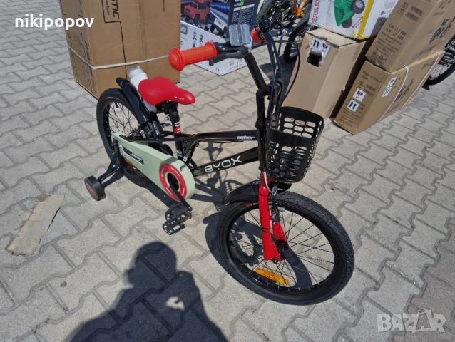 BYOX Велосипед 18" CYBER черен, снимка 3 - Велосипеди - 53772849