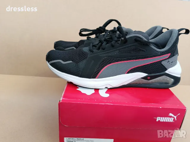 PUMA Lqdcell Method Black, снимка 2 - Маратонки - 48040249