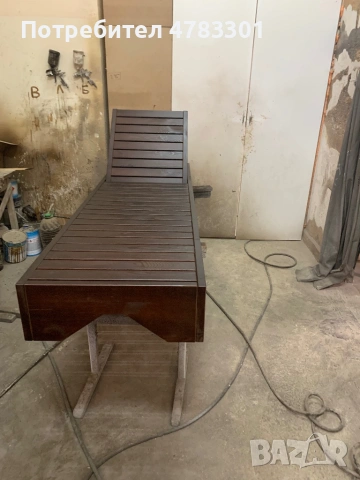 Шезлонги . Дървени шезлонги, снимка 11 - Градински мебели, декорация  - 54040031