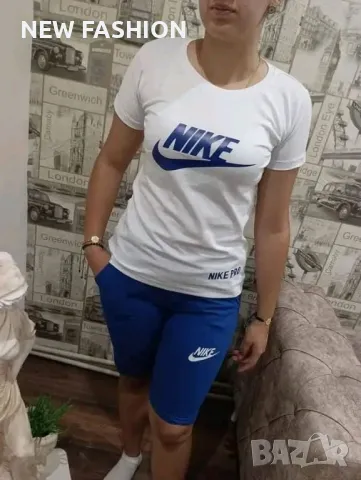 Дамски Памучни Комплекти ✨ Nike , снимка 1 - Спортни екипи - 48930644