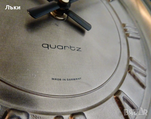 Калаен стенен часовник Junghans 1.6 кг.,перфектен. , снимка 3 - Антикварни и старинни предмети - 54168683