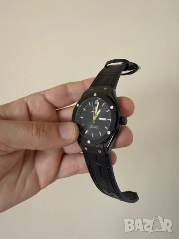 Мъжки Часовник Poedagar Hublot black Titanium, снимка 5 - Мъжки - 52501806