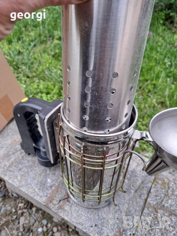 електрическа пушалка за пчели инокс, снимка 3 - За пчели - 54017337