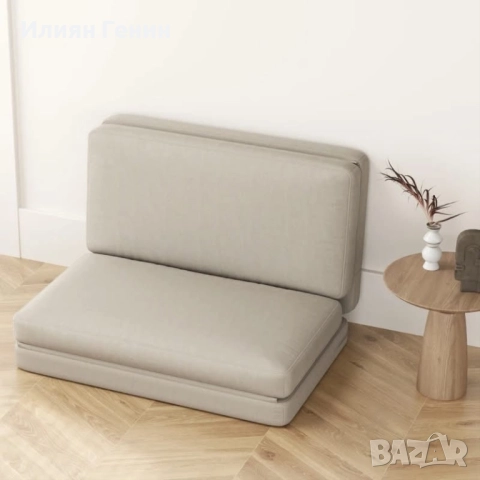 Сгъваем фотьойл с регулируема поставка, снимка 3 - Дивани и мека мебел - 52561135