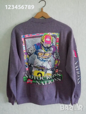 1993 Motocross des Nations Vintage CAL CRU Schwanenstadt Austria Vintage size L Shirt 