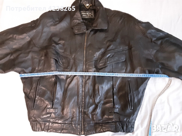 кожено яке черно "Niko-Moden", снимка 3 - Якета - 52302032