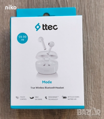 ttec Mode безжични блутуут слушалки