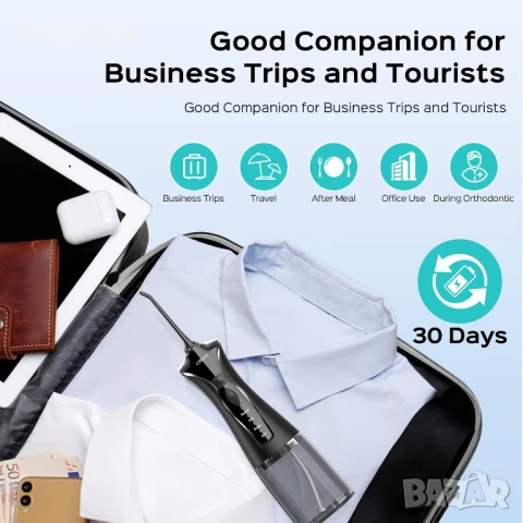 Нов Зъбен душ с 4 режима , 300 мл резервоар, снимка 9 - Други - 51259970