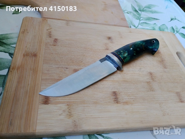 ловен нож + 2 сатъра подарък към ножа , снимка 5 - Ножове - 53381732