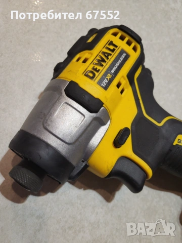 Безчетков 12 волтов импакт DeWalt DCF801. Само тяло, 163 нютона. Цена 70€ (крайна), снимка 2 - Други инструменти - 53927874
