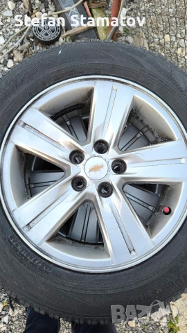 4 джанти с зимни гуми за Тракс , Мока , снимка 2 - Гуми и джанти - 53830487