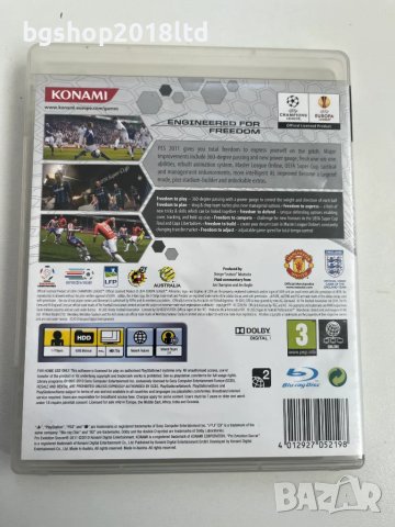   Pro Evolution Soccer 2011 (PES 2011) за Playstation 3(PS3), снимка 2 - Игри за PlayStation - 49143884