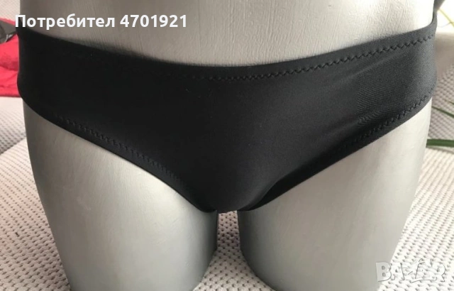 Черно долнище на бански със синьо и зелено, снимка 3 - Бански костюми - 53216037