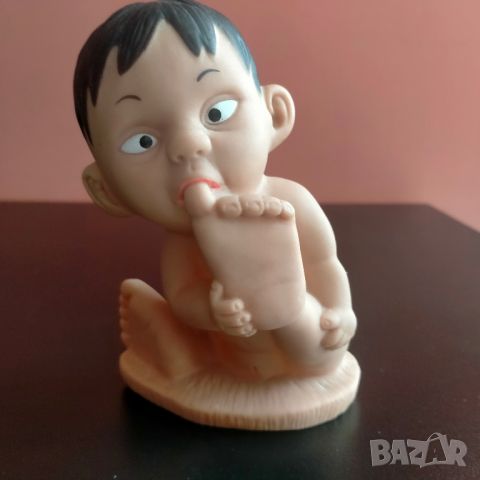 Кукла гумена играчка china 11 см, снимка 1 - Колекции - 45264649
