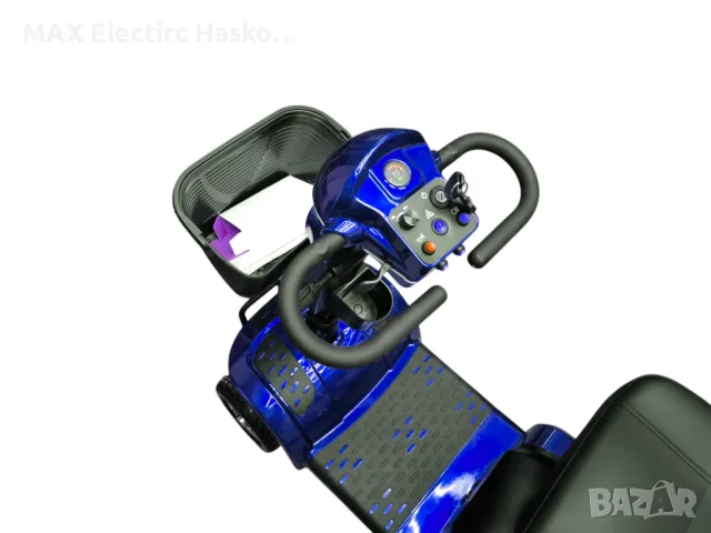 Инвалидна електрическа четириколка MaxMotors BL3 500W Blue, снимка 9 - Инвалидни скутери - 49436471