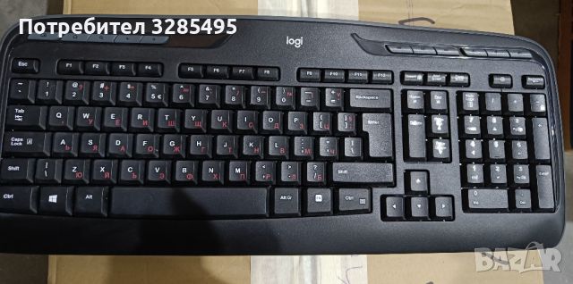 Клавиатура Logitech K330, снимка 2 - Клавиатури и мишки - 46189715