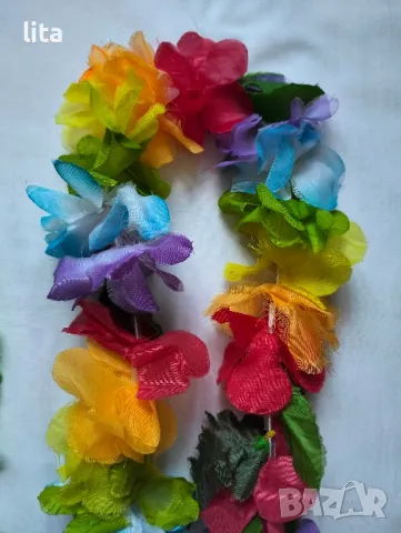 Хавайски гирлянди 5 бр., снимка 6 - Изкуствени цветя - 49977202