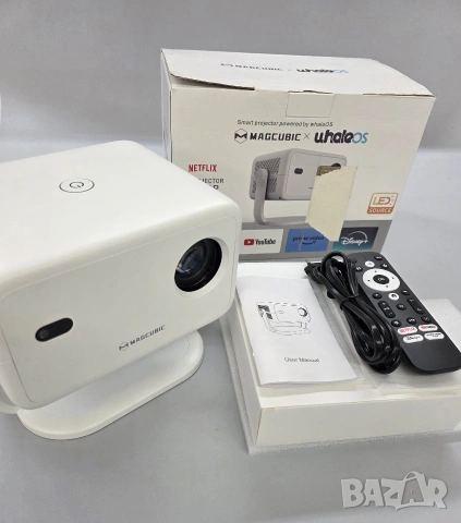 Смарт Проектор Magcubic, Android 13, 1080P Native, 5G WiFi и Bluetooth, снимка 12 - Плейъри, домашно кино, прожектори - 53314600