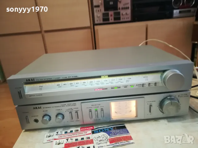 AKAI Х2 TUNER+AMPLI-ИДЕАЛНИ ВНОС SWISS 2911240910, снимка 3 - Ресийвъри, усилватели, смесителни пултове - 48149653