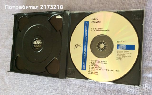 CD - Шаде - двоен диск, снимка 2 - CD дискове - 46494796