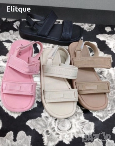 Семпли дамски сандали с изчистен дизайн, снимка 6 - Сандали - 52871393