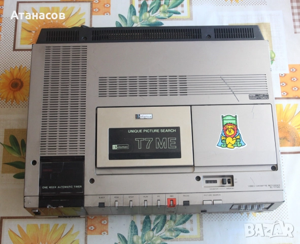 Sony Betamax SL-T7ME Video Cassette Recorder VCR, снимка 3 - Плейъри, домашно кино, прожектори - 51753417