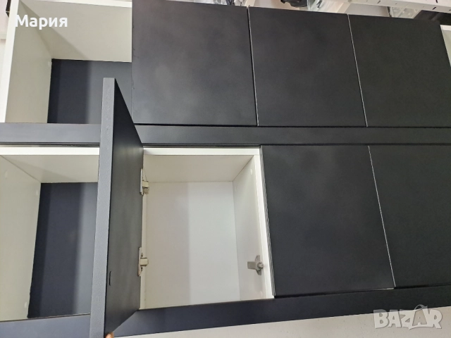 Етажерки 2бр. и TV шкафче на колелца, снимка 7 - Етажерки - 50652335