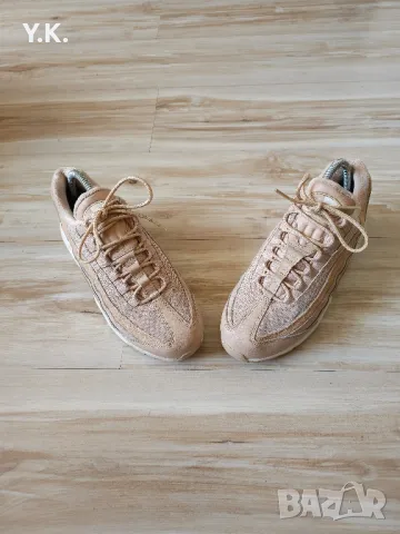 Оригинални дамски маратонки Nike Air Max 95 Bio Beige Women, снимка 3 - Маратонки - 47105389