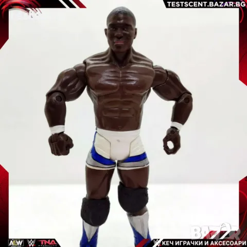 Екшън фигура WWE Shelton Benjamin Шелтън Бенджамин Jakks Pacific Ruthless Aggression 2003, снимка 1 - Колекции - 48400008