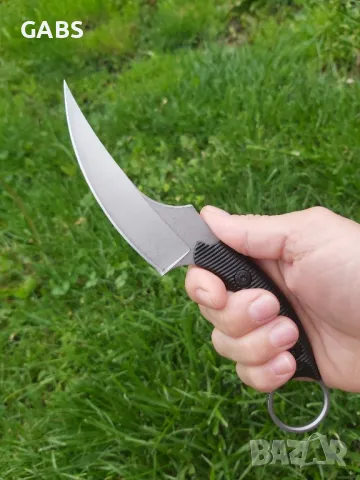 Нож за оцеляване на открито EDC,фултанг D2 с кания Kydex, снимка 8 - Ножове - 50016412