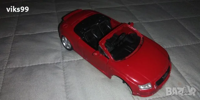 Audi TT Roadster - MAISTO Мащаб 1:24, снимка 7 - Колекции - 48141712