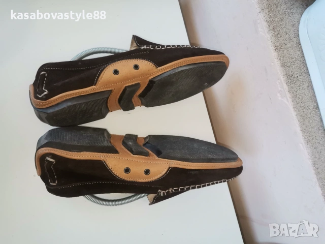 Мокасини Michel Note 39н.Естествен велур, снимка 5 - Дамски ежедневни обувки - 54217002