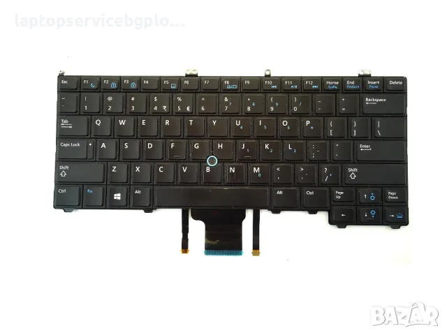 DELL Latitude E7240 E7420 E7440 NSK LD0BC 0G E5450 E7420D 12 7000 Клавиатура подсвета 04W6PV, снимка 1 - Части за лаптопи - 47889693