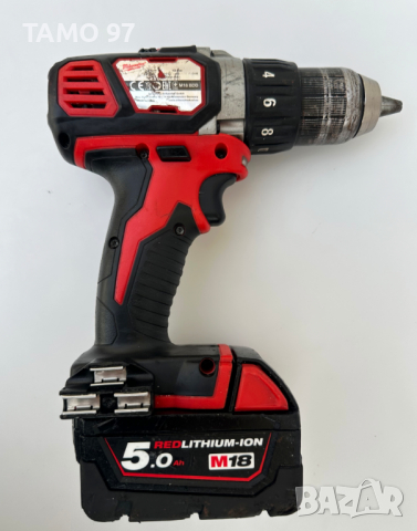 Milwaukee M18 BDD - Акумулаторен винтоверт 2x18V 5.0Ah, снимка 3 - Винтоверти - 45041259